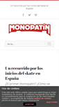 Mobile Screenshot of monopatin.net